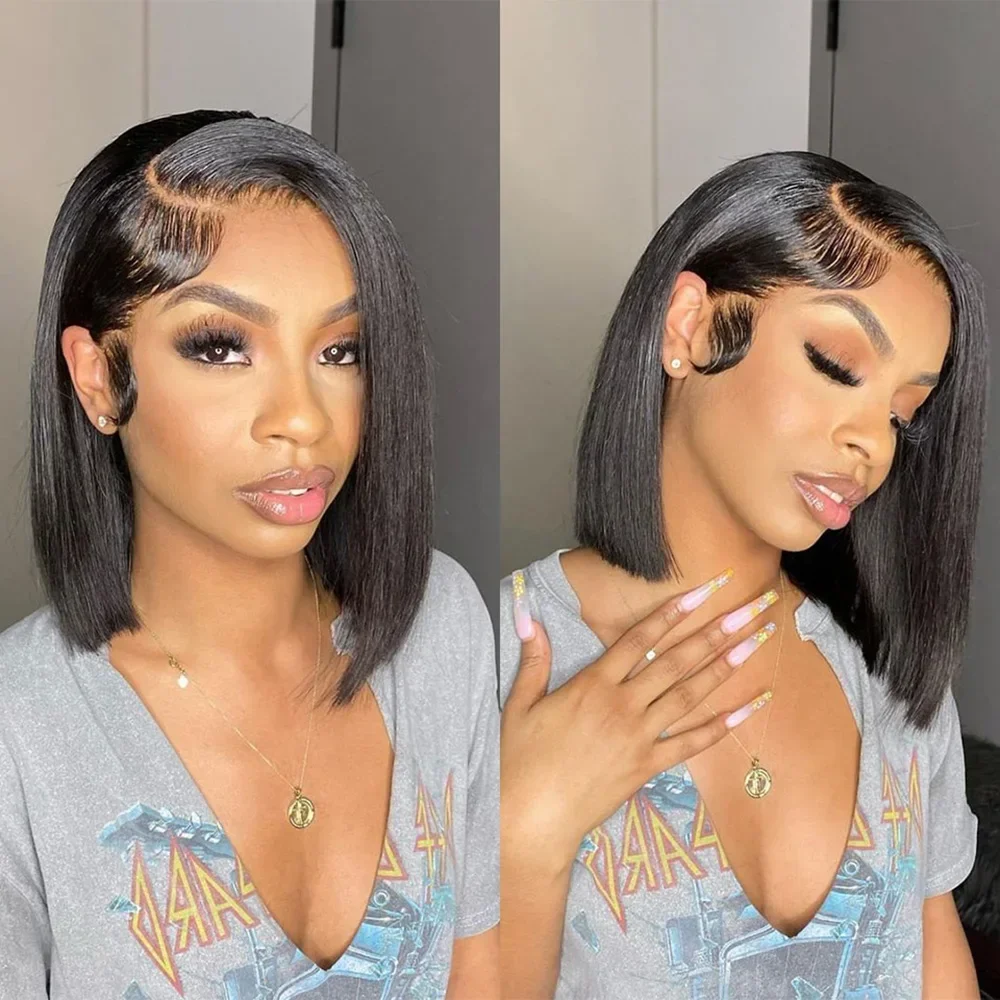 2026 NEW Bob Wig Frontal Lace  - đánh giá và giá Glueless Wear And Go Human Hair Wig