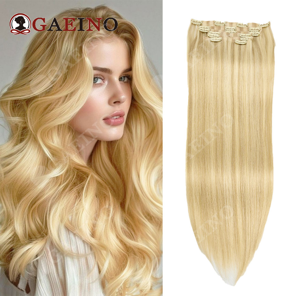 12A 7PCS Clip in Human Hair Ex - đánh giá và giá Seamless Clip In Hair Extensions Human Hair