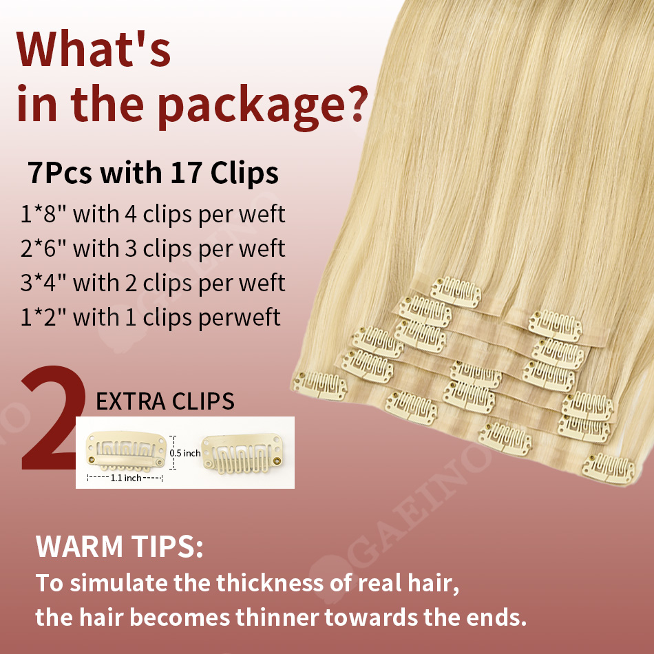 12A 7PCS Clip in Human Hair Ex - đánh giá và giá Seamless Clip In Hair Extensions Human Hair