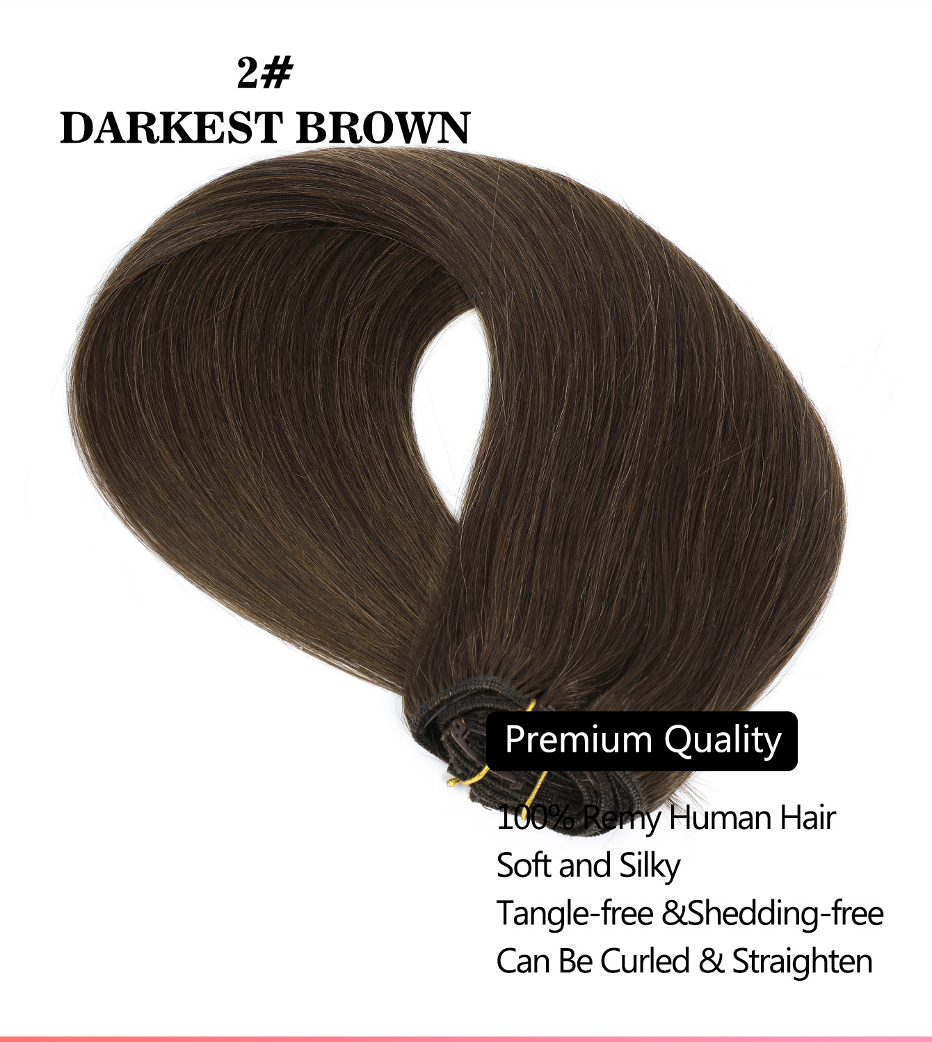 7 pcs Clip in Hair Extension 1 - đánh giá và giá Seamless Clip In Hair Extensions Human Hair