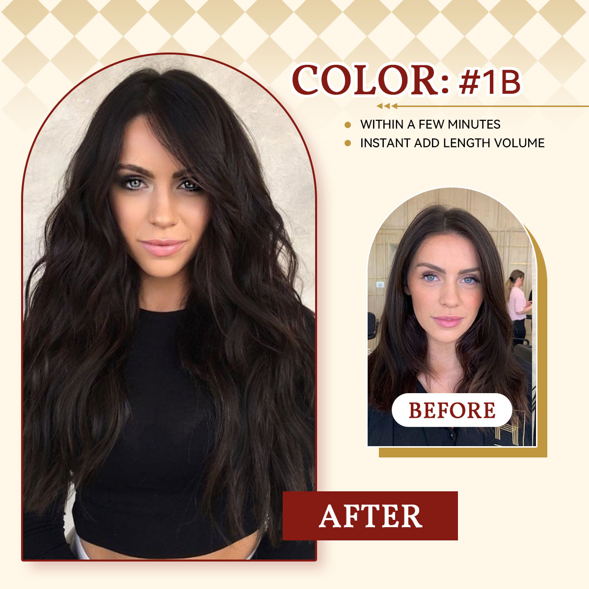 12A Natural Wave Clip Ins Hair - đánh giá và giá Seamless Clip In Hair Extensions Human Hair