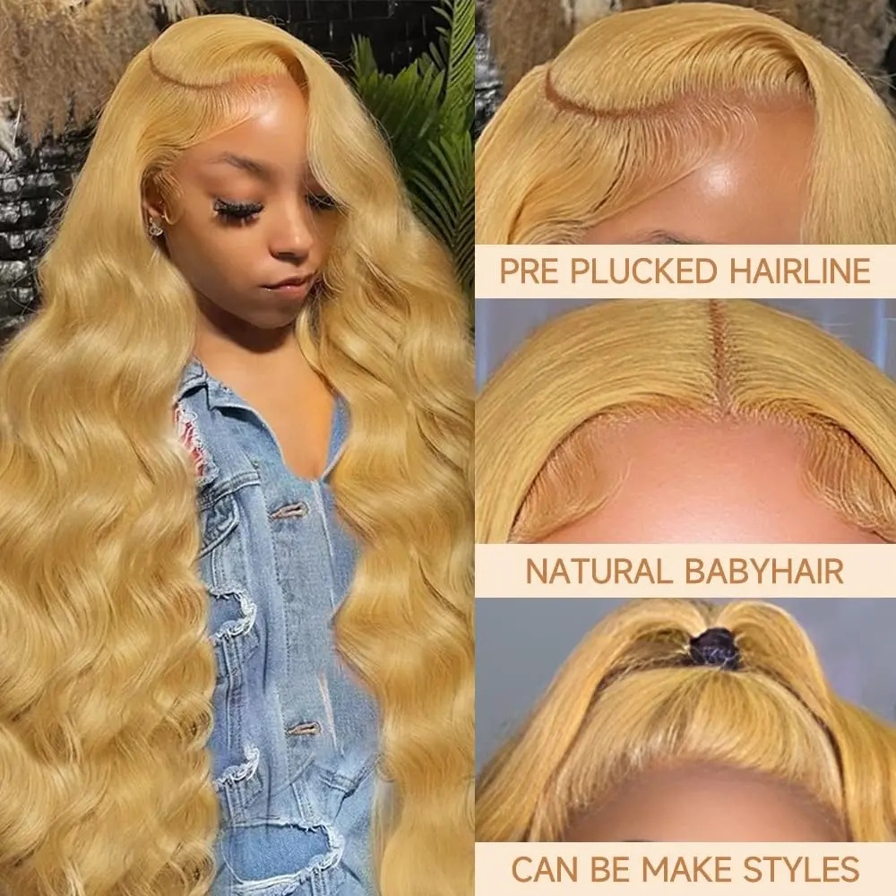 Honey Blonde Wig Body Wave 13x - đánh giá và giá Lace Front Wigs