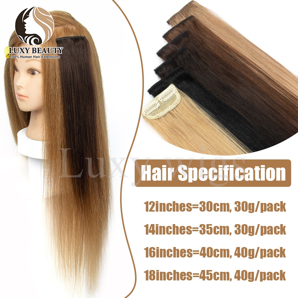 5pieces Short Clip In Hair Ext - đánh giá và giá Seamless Clip In Hair Extensions Human Hair