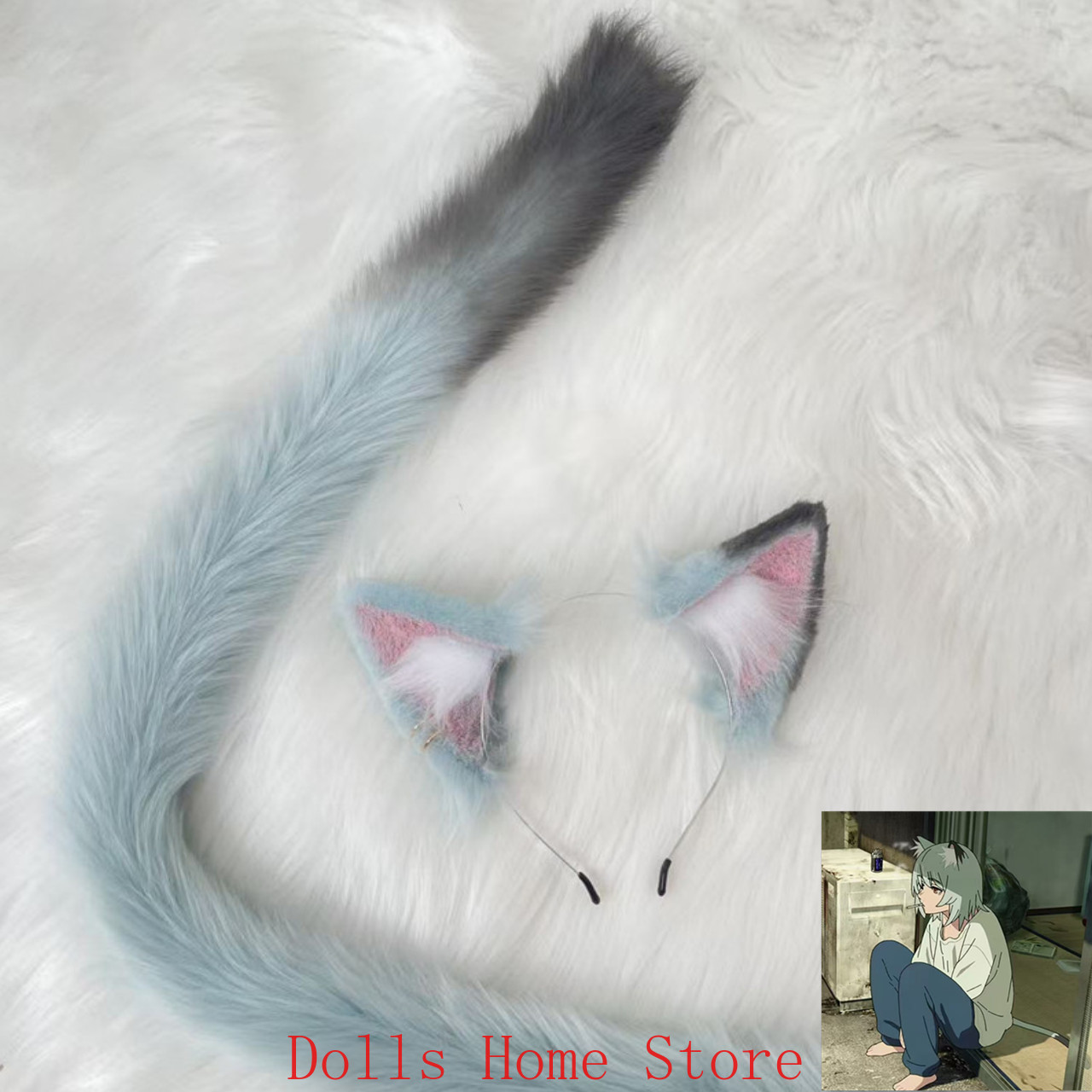 Anime Yani Neko Yani Satō Gray - đánh giá và giá Synthetic Wigs