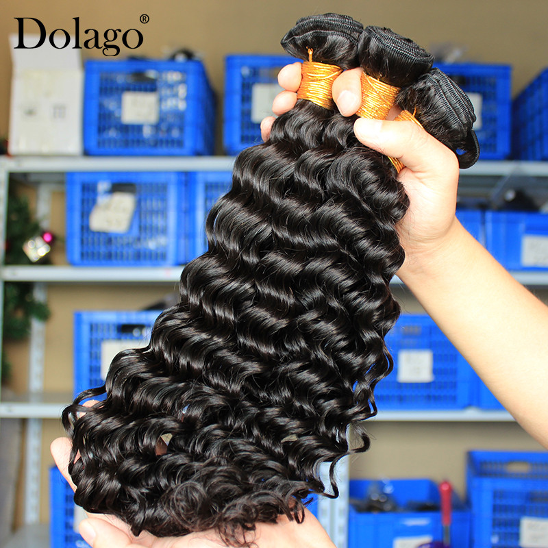 Sâu Sóng Lưng Với Khóa Brasil  - đánh giá và giá Deep Wave 3 Bundles With Closure